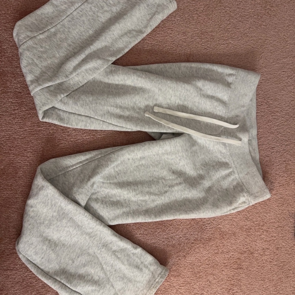 Hollister Light Gray Wide Leg Pants